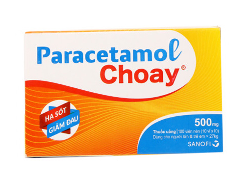 Sử dụng thuốc hạ sốt Paracetamol